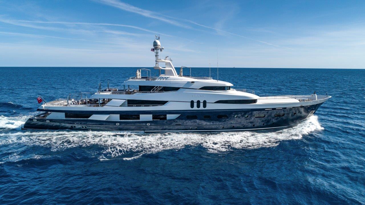 70m Jadewerft motor yacht Felix sold